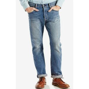 Mens Levi's 501 Button Fly Jeans size 38" x 32"‎
